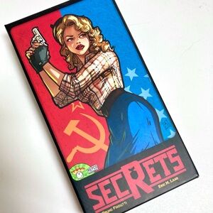 Secrets Board Game Repos Production Bluffing Deduction Social Party Like NEW HTF
